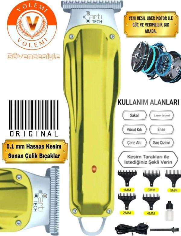 Volemi 0086B Profesyonel Saç Sakal Ense Çizim Lazer Öncesi Tüm Vücut Tüy Kısaltma Tıraş Makinesi Kişisel - Image 1