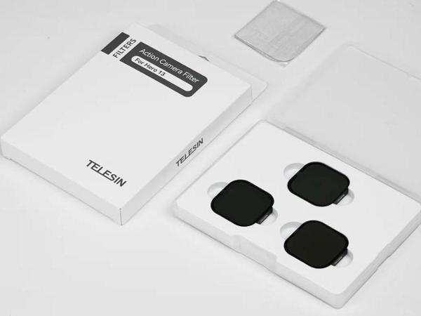 Telesin ND8/16/32 Filtre Seti For GoPro HERO 13 (S5-FLT-12-TGP) - Image 1