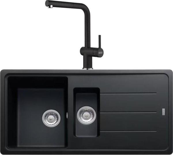 Basis Bfg 651 Nero Granit Eviye, Active Plus Doccia 2.0 Batarya Set - Image 1