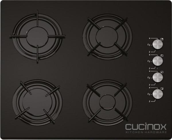 Cucinox GLS 640 Siyah 60 cm Ankastre Ocak - Image 1