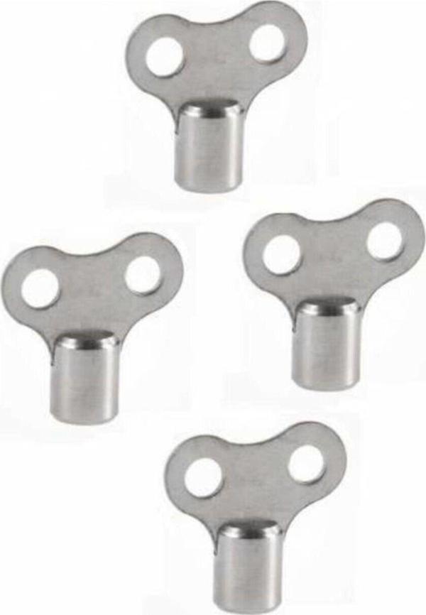 Simaş Havlupan Panel Radyatör Petek Havlupan Hava Alma Purjör Anahtarı Metal 4 Adet - Image 1