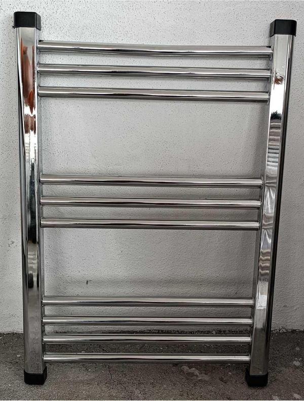 Simaş Havlupan 600 x 600 Krom 9 Borulu Havlupan - Image 1