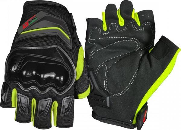 Forte Gt Rs1903d Parmaksız Korumalı Eldiven Yeşil X-LARGE - Image 1