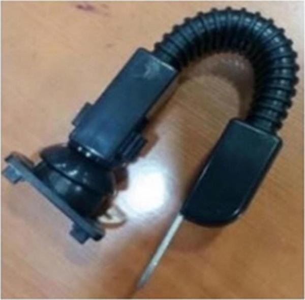 Motospartan Telefon Tutucu Ayna Bağlantı Braketi Universal Aparatı - Image 1