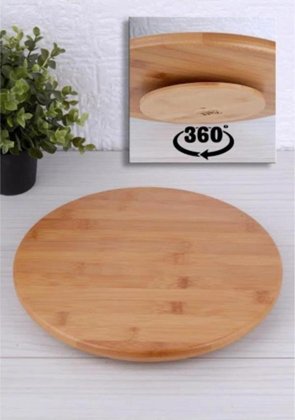 MİEN DÖNER BAMBU SUNUMLUK 33 CM       - Image 1