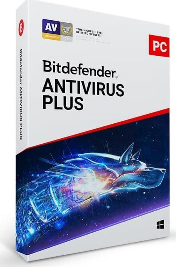 Bitdefender ANTIVIRUS PLUS Kutu 1 Kullanıcı 1 Yıl - Image 1