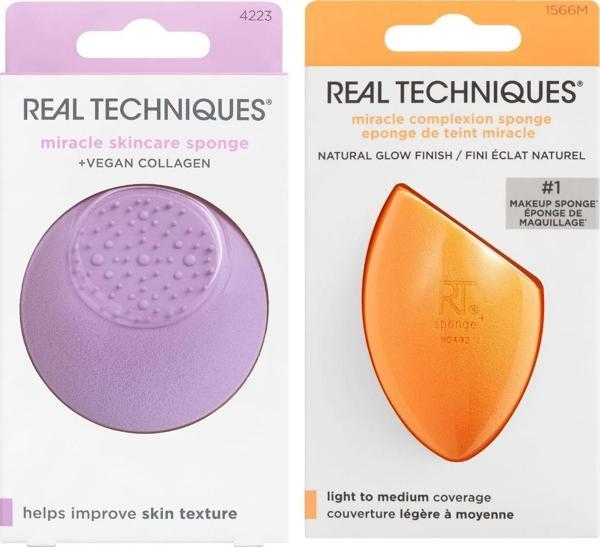 REAL TECHNİQUES SPONGE PLUS CİLT BAKIM SÜNGERİ - Image 1