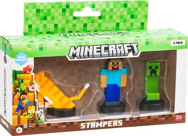 Minecraft 3D Figür Stamper 3'lü Set MC5021 Model 1 - Image 1