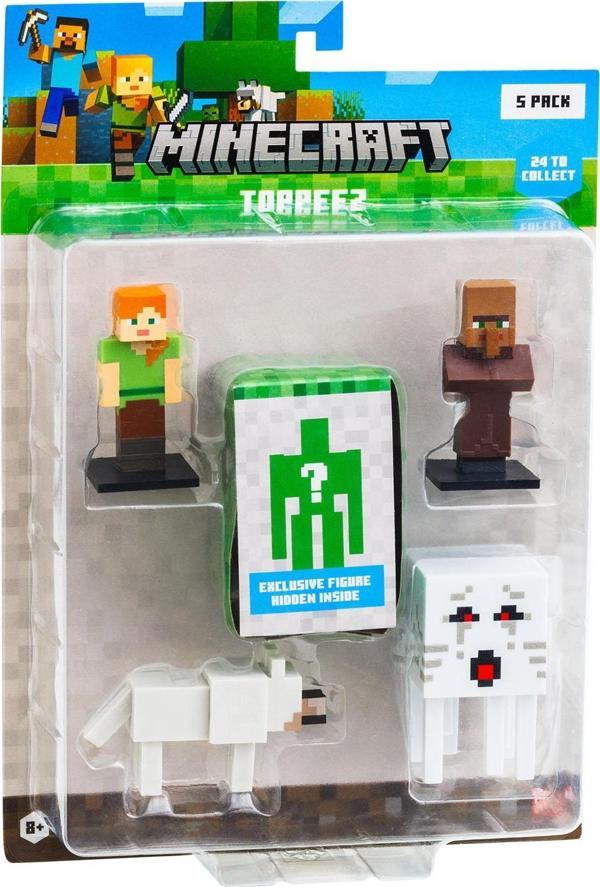 Minecraft 3D Figür Toppeez 5'li Set MC2040 Model 3 - Image 1