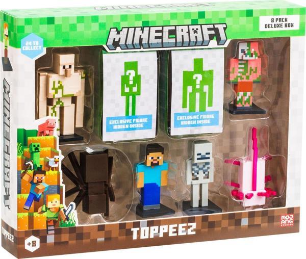 Minecraft 3D Figür Toppeez 8'li Delüks Set MC2070 Model 2 - Image 1