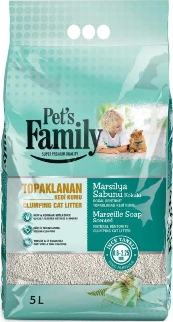 Pet's Family 5 Lt İnce Marsilya Sabunu - Image 1