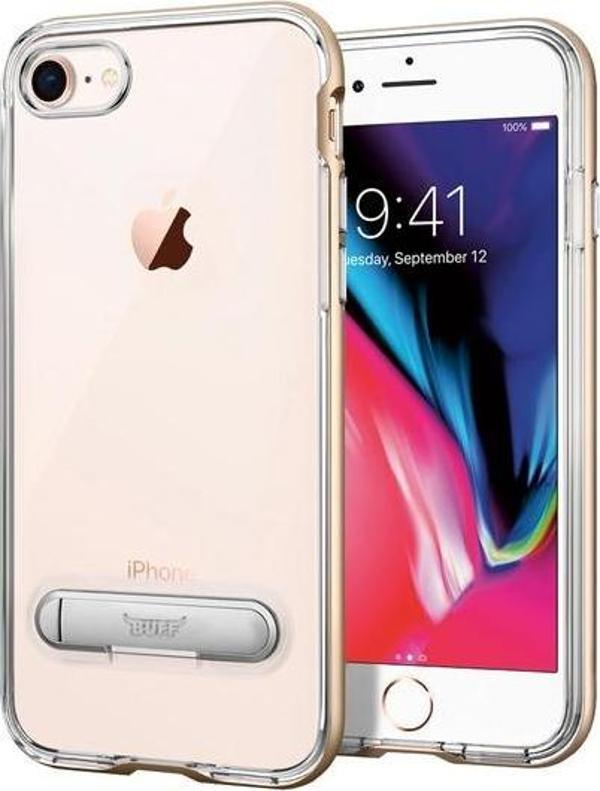 Buff iPhone 8/7 ile Uyumlu Air Bumper Kılıf Gold - Image 1