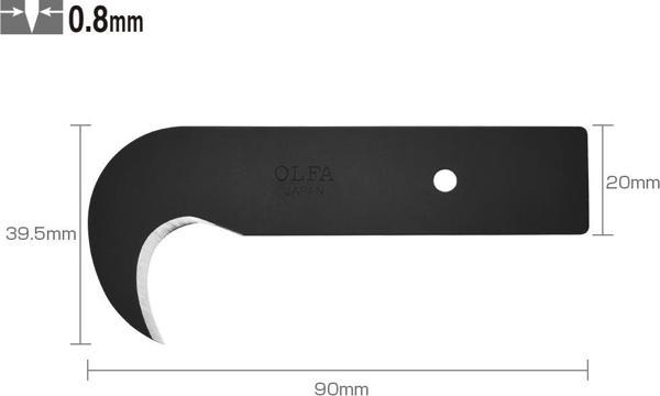 Olfa HOB-1 Yedek Bıçak (HOK-1 Maket Bıçağı Yedek Ucu) - Image 1