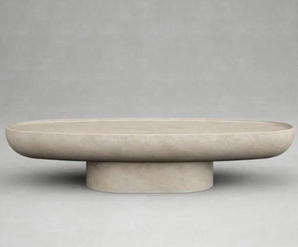 Miarik Design Traverten Enquire Orta Sehpa - Image 1