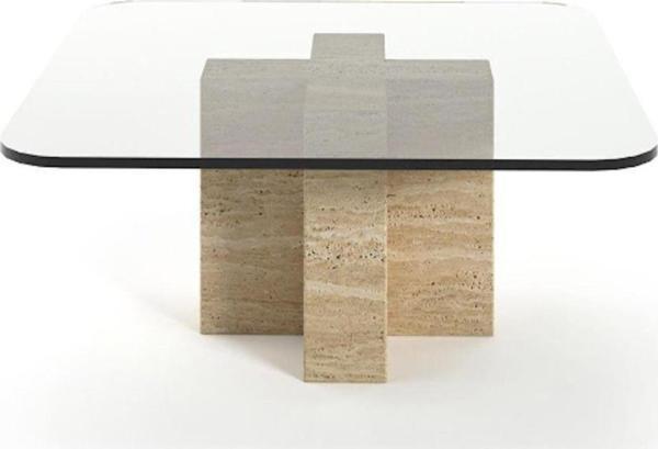 Miarik Design Traverten Orta Sehpa Beatrc - Image 1