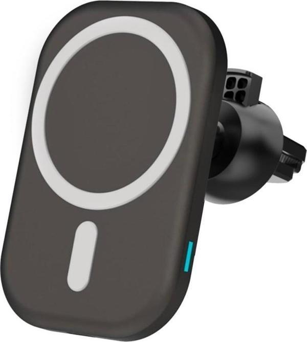 15w iPhone 12 13 14 15 16 Pro Max Mini Magsafe Kablosuz Araç Şarj Aleti - Image 1