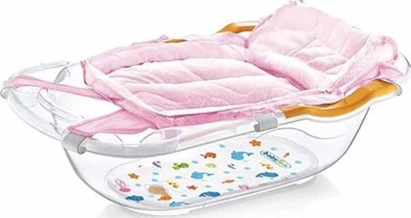 Babyjem Pembe Havlu Köpüklü Küvet Filesi 325 - Image 1