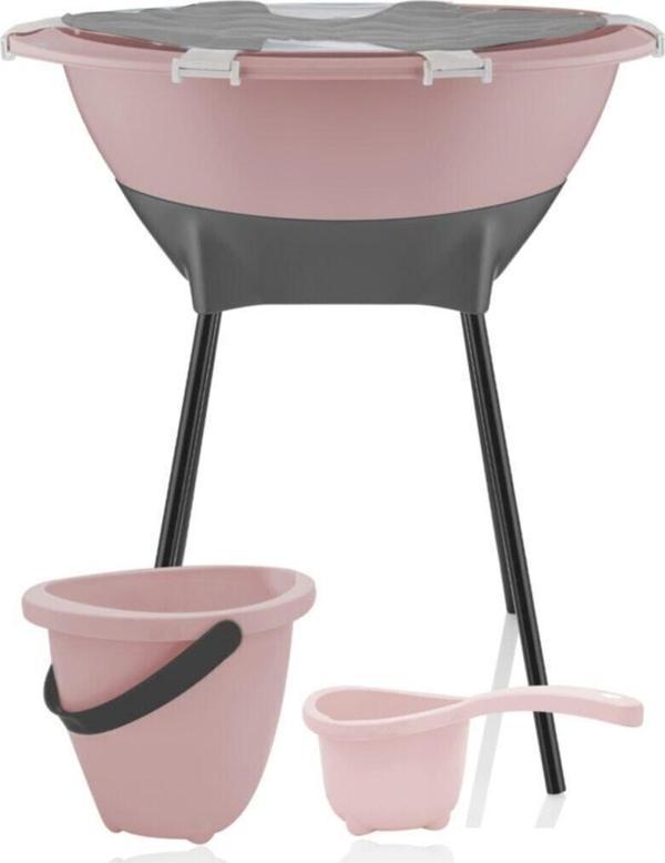 Babyjem Elegant Küvet Seti Pembe (Filesiz) - Image 1