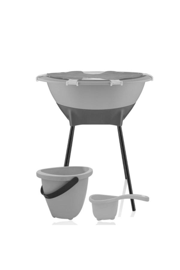 Babyjem Elegant Küvet Seti Gri (Filesiz) - Image 1