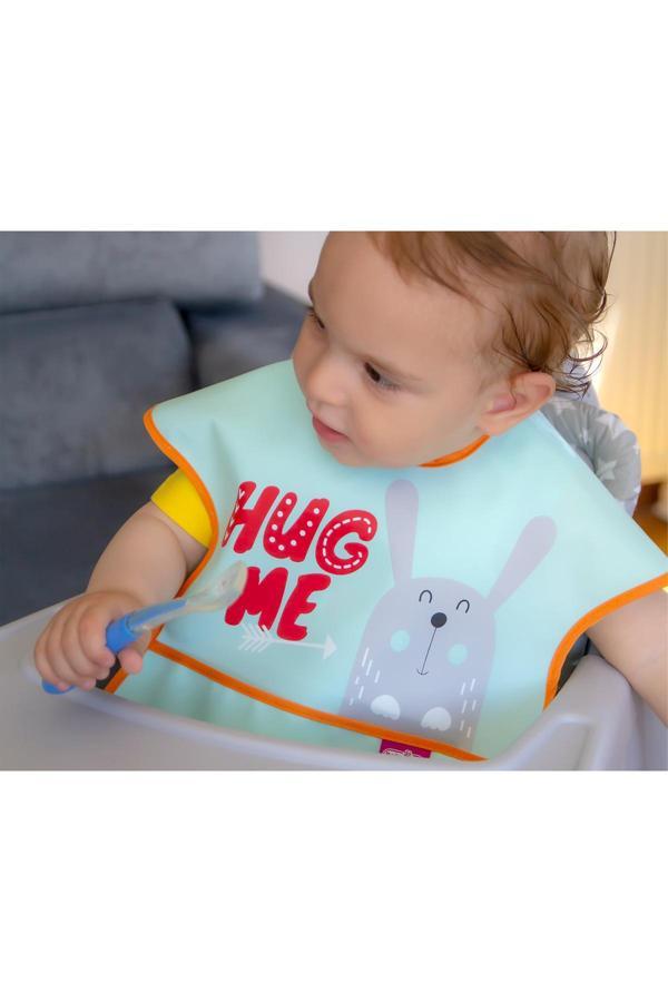 Babyjem Poli Muşamba Önlük Büyük Yeşil - Image 1