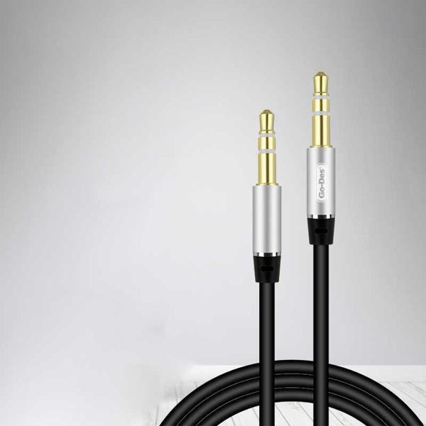 Go-Des GAC-209 Aux Kablo 100 cm 3.5 mm Audio Ses Kablosu - Image 1