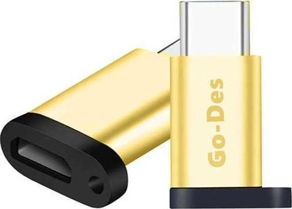Go-Des GD-CT03 Micro to Type-C Çevirici Adaptör - Image 1