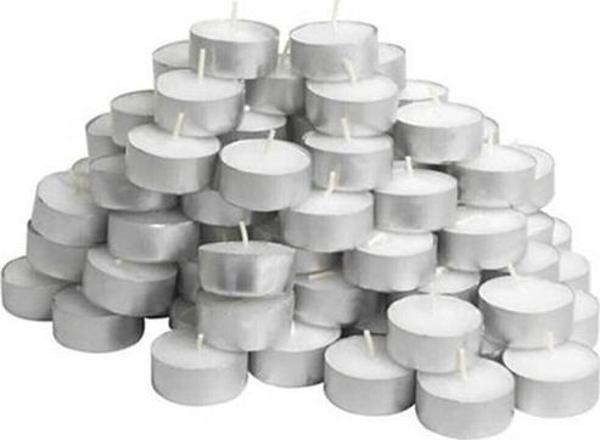 Tealight Mum 50 Adet Beyaz - Image 1