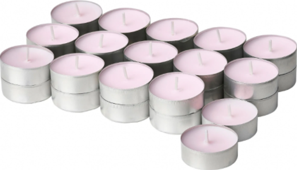 Pembe Tealight Mum 50  Adet - Image 1