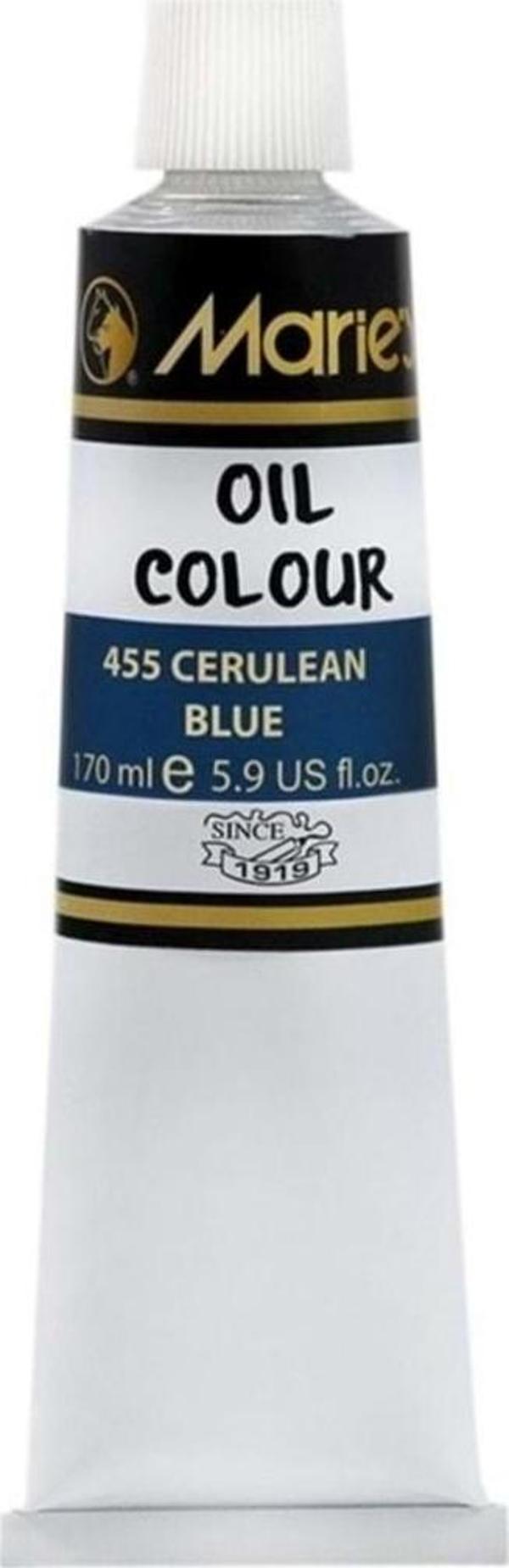 Maries Yağlı Boya 170 Ml 455 Cerulean Blue - Image 1