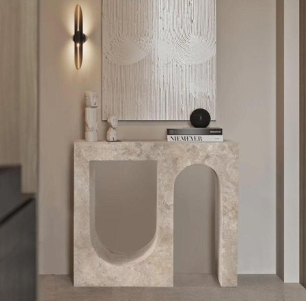 Miarik Design Traverten Mermer Dresuar - Image 1