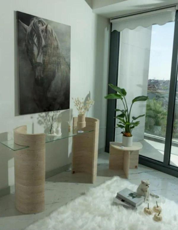 Miarik Design Traverten Mermer Dresuar - Image 1