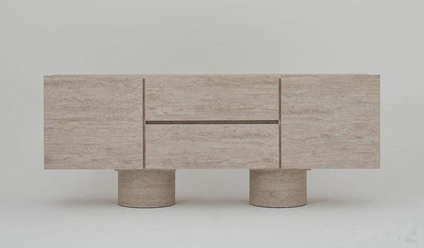 Miarik Design & Dekorasyon Traverten Tv Ünitesi - Image 1