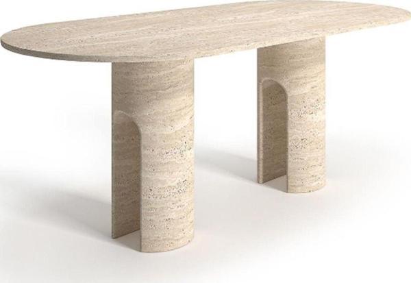 Miarik Design Traverten Tuter Popi Masa - Image 1