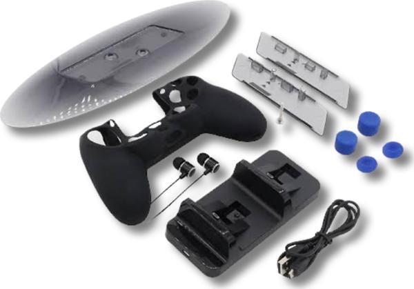 YUES Ps4 Uyumlu Aksesuar Seti Playstation 4 Şarj Standı - Image 1