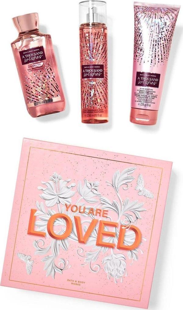 Bath & Body Works A Thousand Wishes 3LU Hediye Seti - Image 1