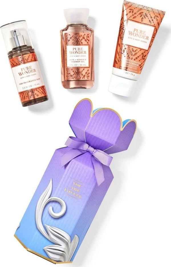 Bath & Body Works Pure Wonder Seyahat Boyu Hediye Seti - Image 1
