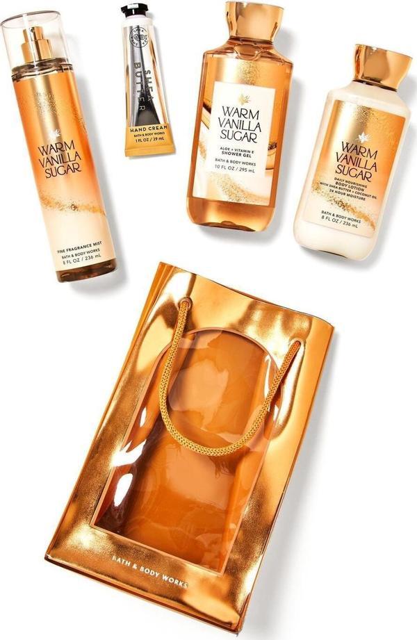 Bath & Body Works Warm Vanilla Sugar Hediye Seti - Image 1