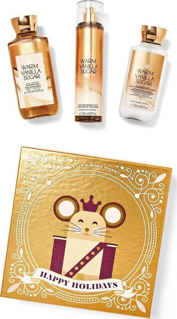 Bath & Body Works Warm Vanilla Sugar Hediye Seti - Image 1