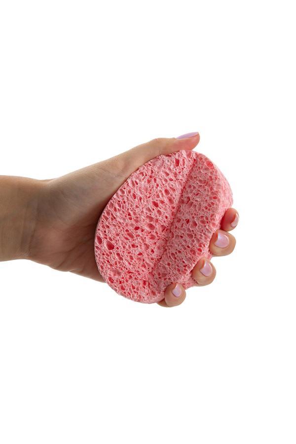 Babyjem Bebek Pembe Selülozik Banyo Süngeri 020 - Image 1