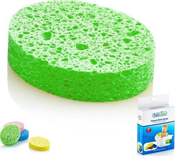 Babyjem Yeşil Banyo Süngeri Selülozik - Image 1