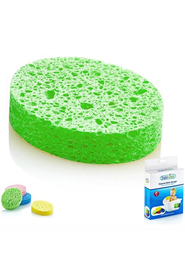 Babyjem Yeşil Banyo Süngeri Selülozik - Image 1