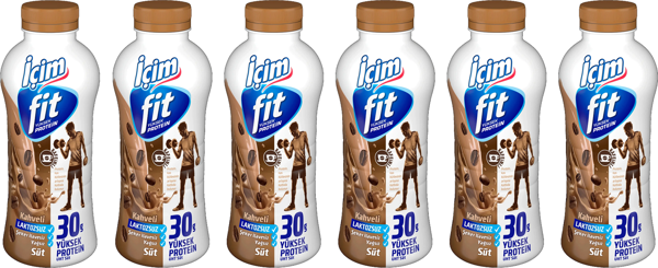 İçim Fit Kahveli Protein Sütü 400 Ml X 6 Adet - Image 1