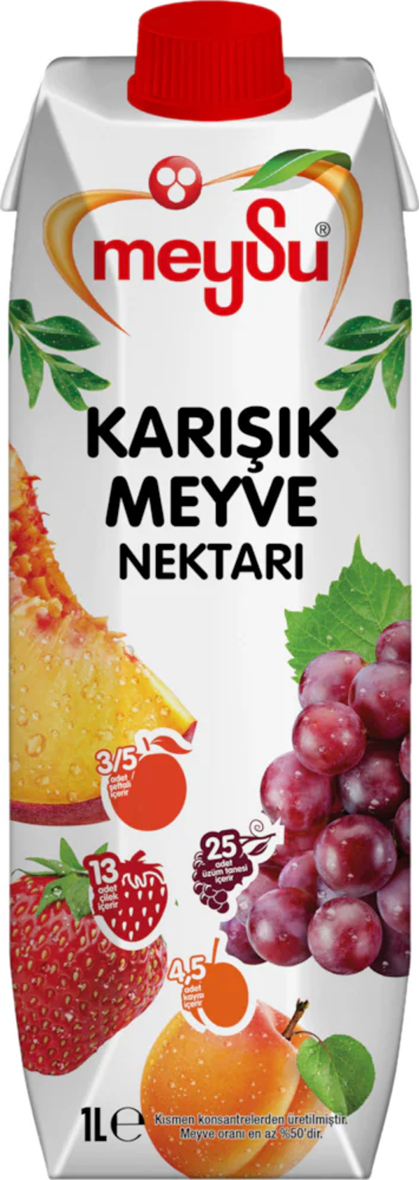 Meysu Karışık Meyve Nektarı 1 Lt - Image 1