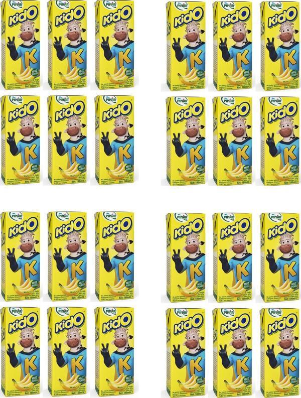 Pınar Kido Muzlu Süt 180 Ml X 24 Adet - Image 1