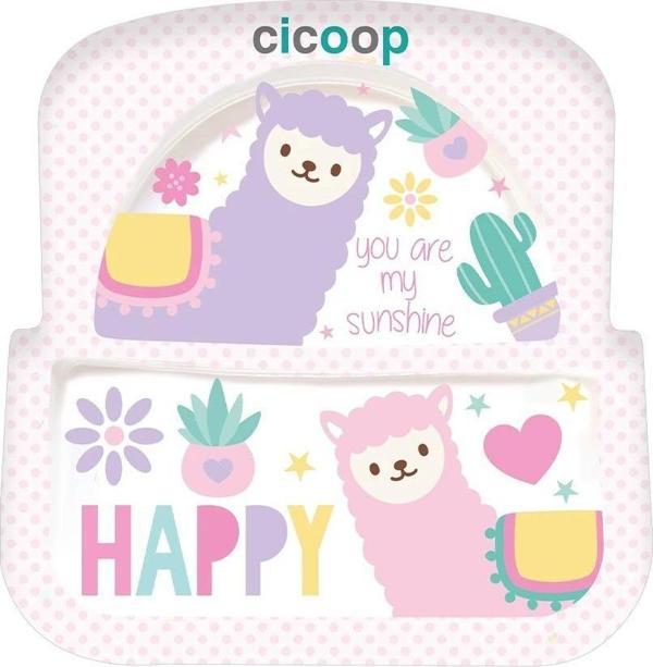 Cicoop Lama Bölmeli Mama Tabağı - Image 1