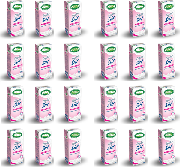 Sütaş Light Süt 200 Ml X 24 Adet - Image 1