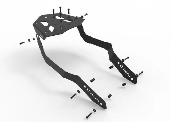 HERO X PULSE TOPCASE ÇANTA DEMİRİ (2022-2024) - Image 1