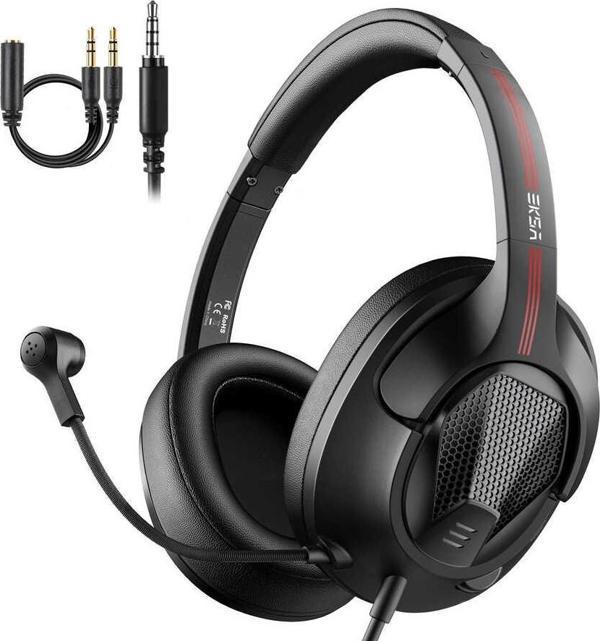 Eksa E3D Gaming Kulaklık Oyuncu Kulaklığı Led Işıklı 3.5 mm & Çıkarılabilir Mikrofon - Image 1