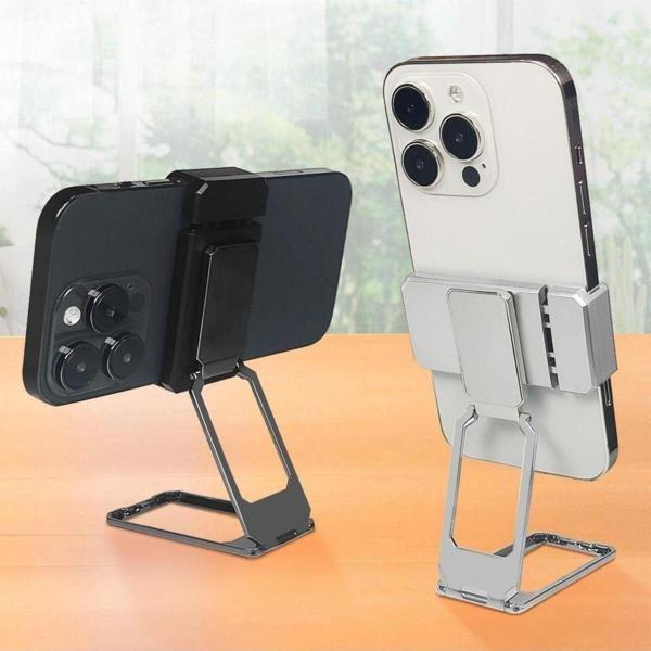 360 derece Dönen Tüm Telefon Tipleri İle Uyumlu Metal Telefon Standı Braket (4375) - Image 1