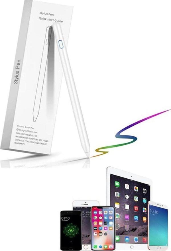 Evrensel Tablet ve Dokunmatik Telefonlarla Uyumlu Hassas Çizim ve Tasarım Kalemi - Image 1